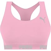 PUMA Top Nadador Academia Sem Bojo Sem Costura Microfibra Poliamida Feminino Adulto, 1 - Salm�o, P